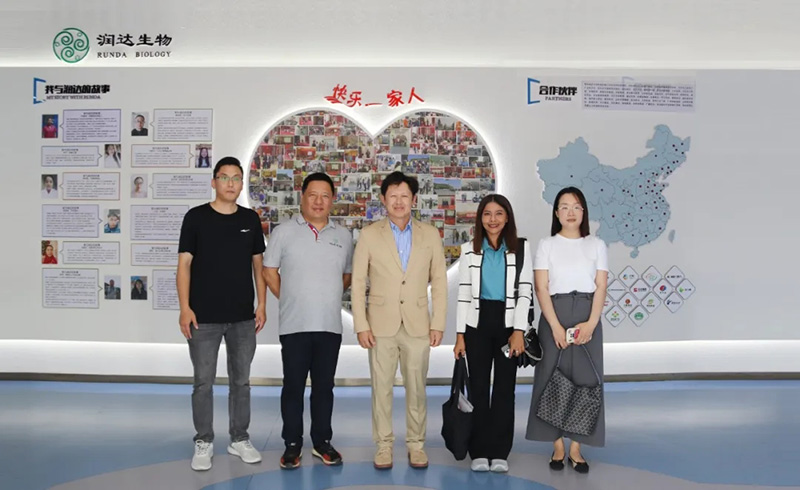 头条新闻丨热烈接待泰国客户莅临永乐高生物旅行考察，同谋相助新篇！